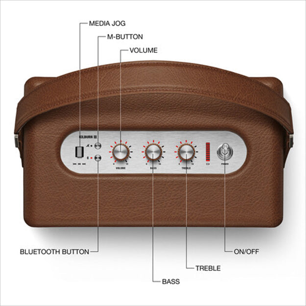 Marshall Kilburn III Portable Bluetooth Speaker