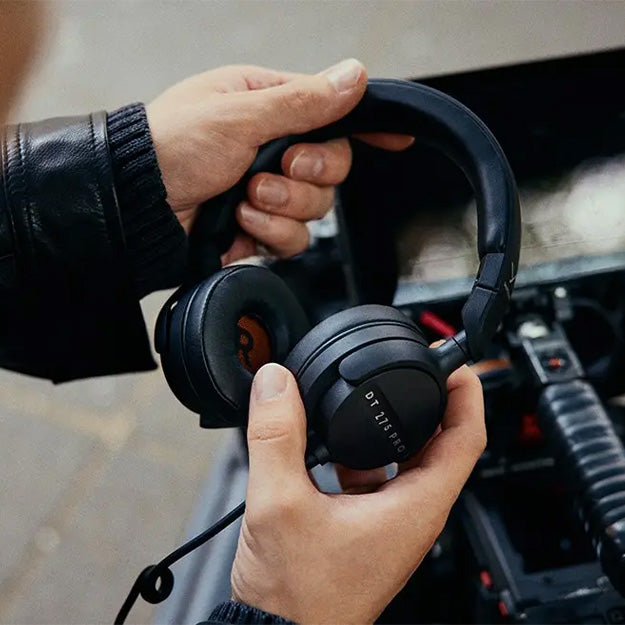 Beyerdynamic DT 275 PRO Compact On-Ear Monitoring Wired Headphones - Black