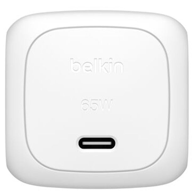 Belkin 65W BoostCharge Mobile Device AC Fast Charging Indoor Wall Charger - White