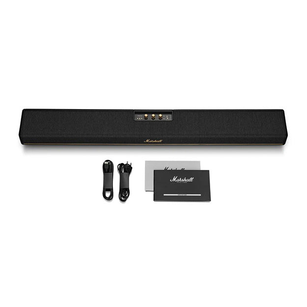 Marshall Heston 120 Dolby Atmos Soundbar - Black