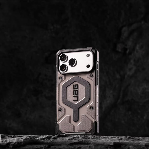 UAG Pathfinder Clear Magnetic For Apple iPhone 18 PRO / 17 PRO - Ice/Silver