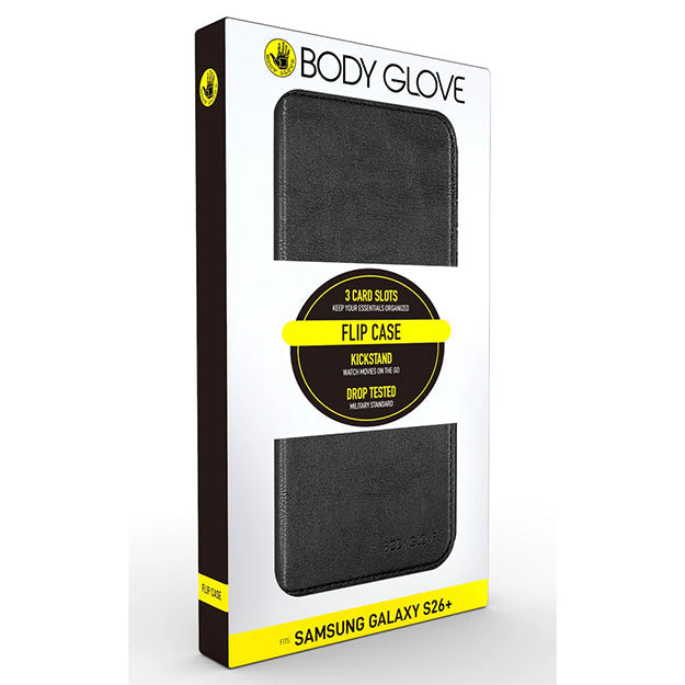 Body Glove Flip Series For Samsung Galaxy S26 PLUS - Black