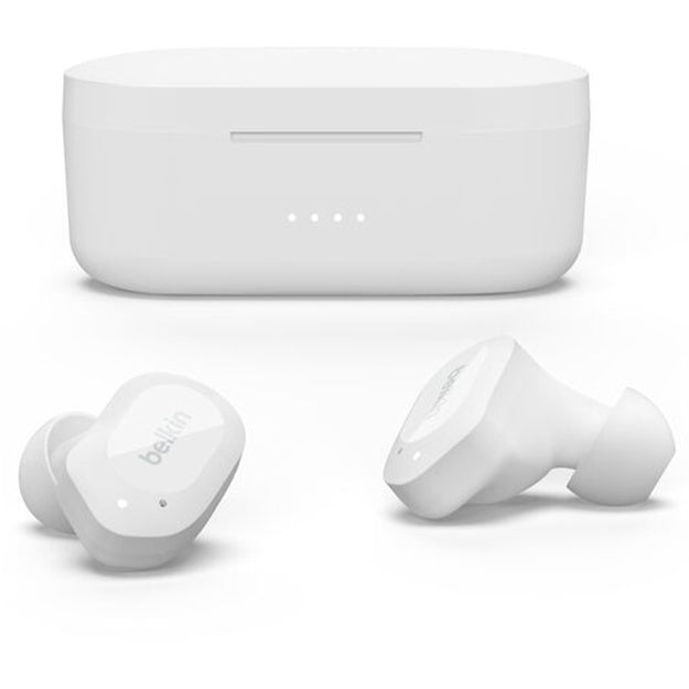 Belkin SoundForm Play True Wireless In-Ear Earbuds - White