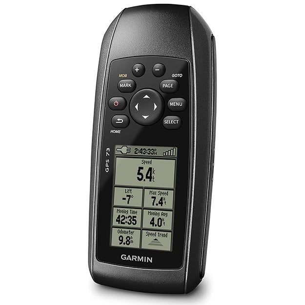 Garmin GPS 73 GPS Handheld Navigator - Black