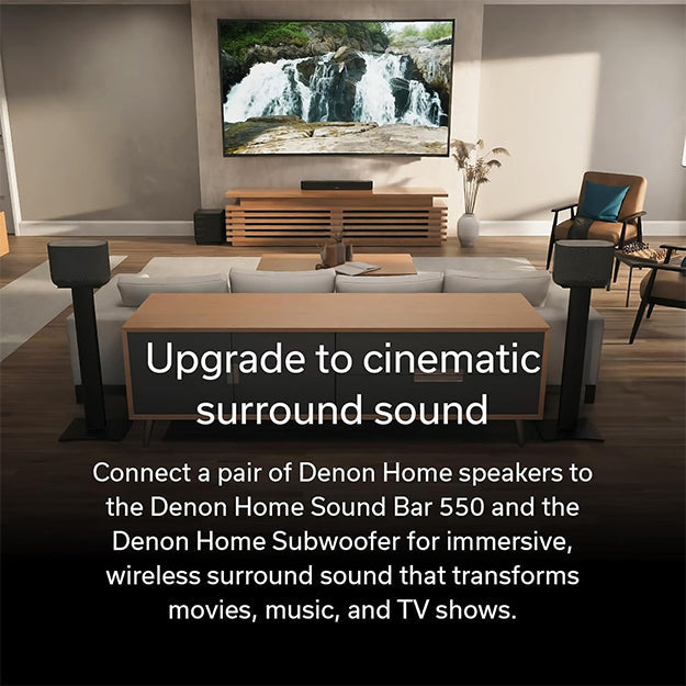 Denon Home 400 Wireless Smart Speaker (Bluetooth, Wi-Fi & AirPlay 2)