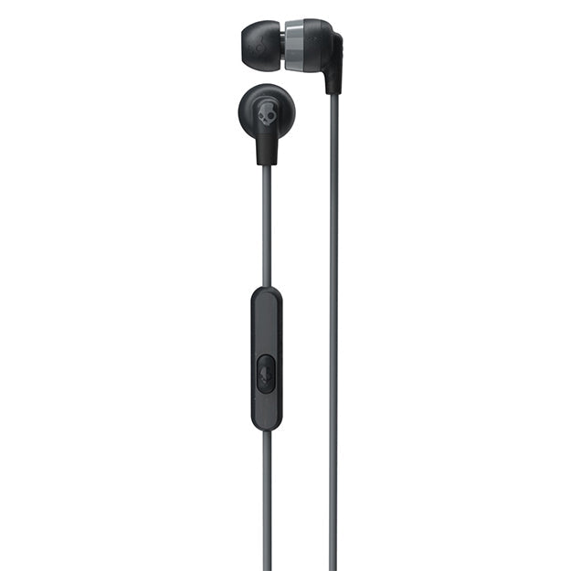 SkullCandy Inkd+ In-Ear Earphones With Microphone – Black/Green