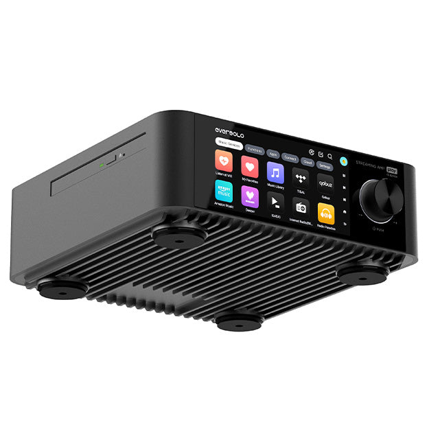 Eversolo Play CD All-In-One Music Streamer With Amplifier - Black