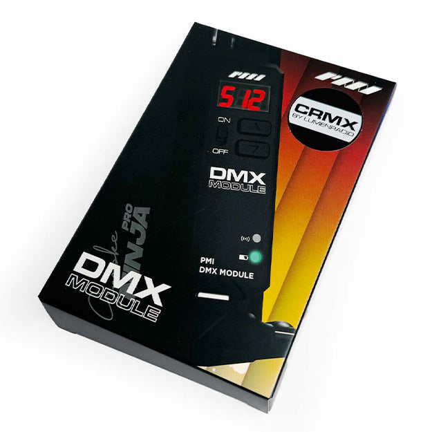PMI Gear Wireless DMX Receiver (CRMX Lumenradio) - Black