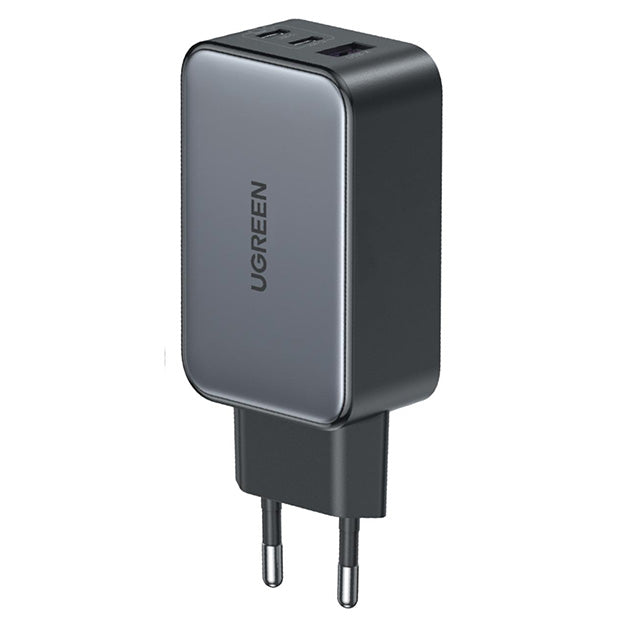 UGreen 3 Port GaN 65W + UGreen 30W 1 Port GaN Wall Charger Bundle - Black