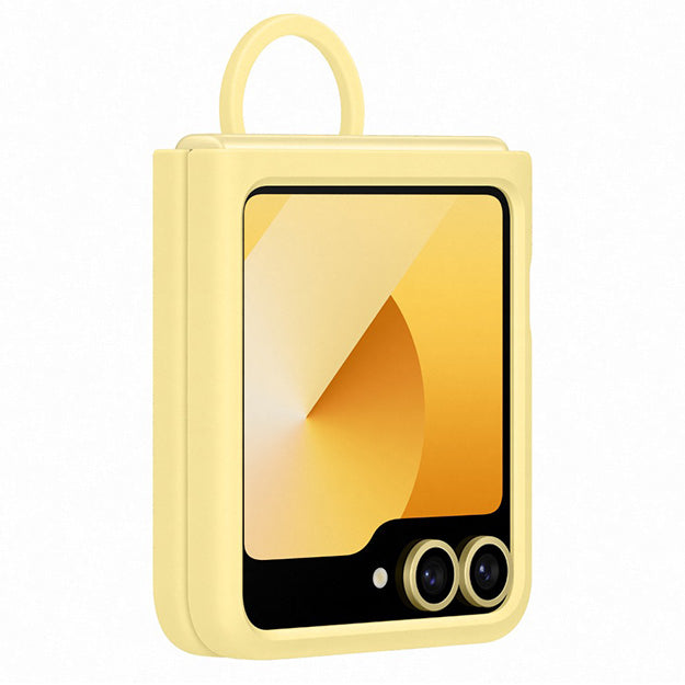 Samsung Silicone Cover With Ring For Samsung Galaxy Z Flip7 FE/ Flip6