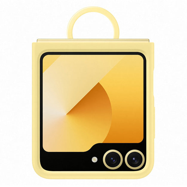 Samsung Silicone Cover With Ring For Samsung Galaxy Z Flip7 FE/ Flip6