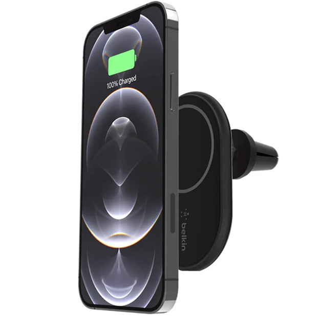 Belkin BoostCharge 10W Magnetic Wireless Car Charger - Black