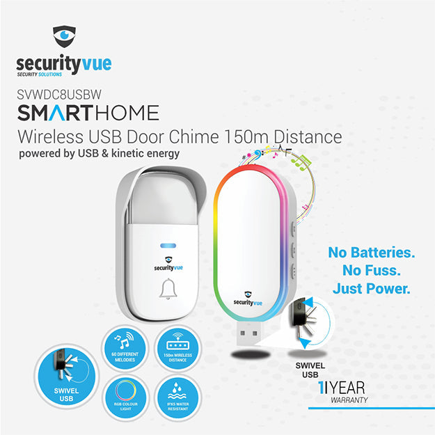 SecurityVue USB Wireless Door Chime