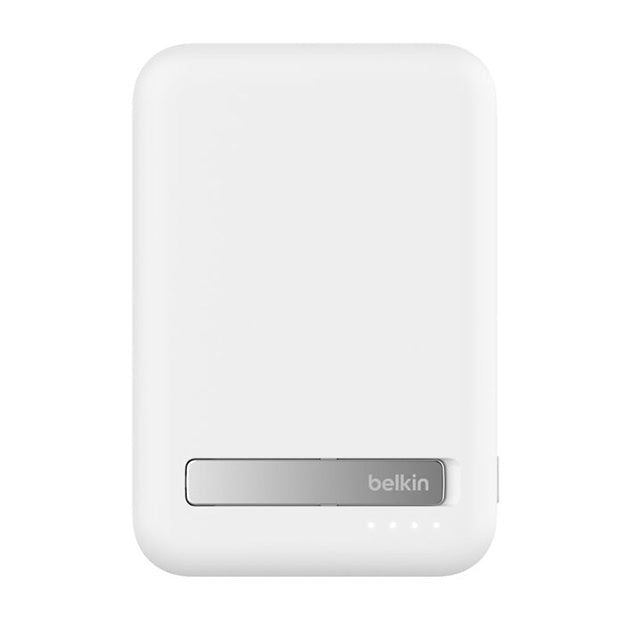 Belkin BoostCharge Pro 8 000mAh Magnetic Power Bank With Qi2 15W - White