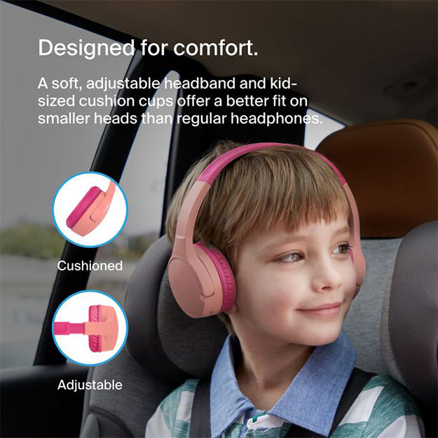 Belkin SoundForm Mini Wireless On-Ear Headphones For Kids