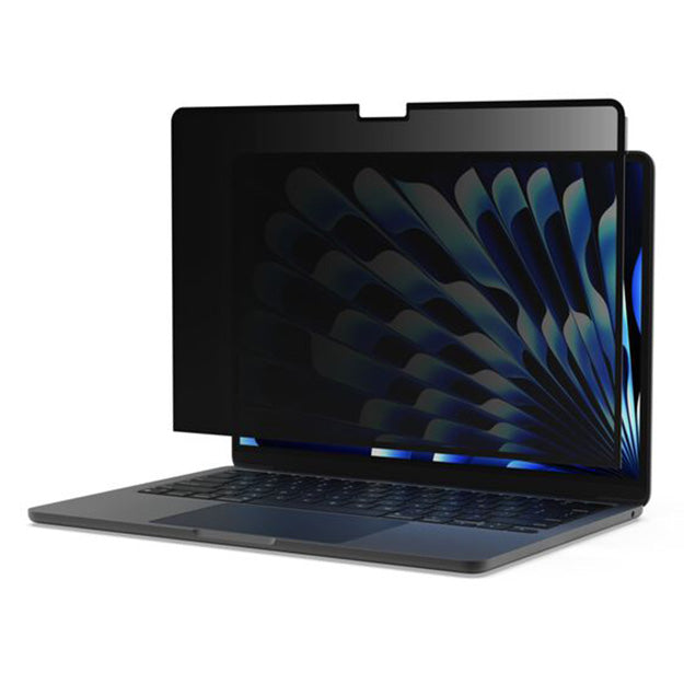 Belkin ScreenForce Removable Privacy For Macbook 13" Air M2/M3/M4 - Black