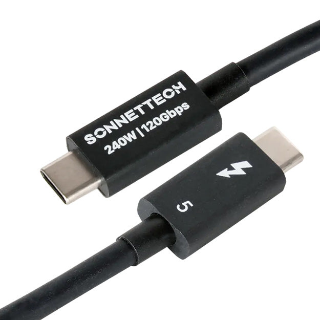 Sonnet Thunderbolt 5 Cable, 2.0m - Black