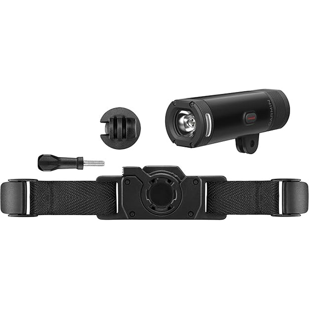 Garmin Varia UT800 Smart Headlight Trail Edition With Helmet Mount - Black
