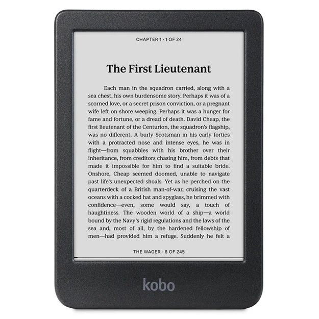 Kobo Clara BW 6" eReader With Original Kobo Basic SleepCover - Cobalt Blue