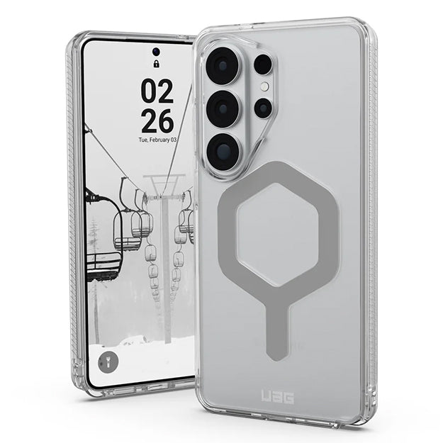 UAG Plyo Magnetic Case For Samsung Galaxy S26 ULTRA - Ice & Silver