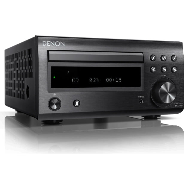 Denon RCD-M41 CD Receiver (With Bluetooth & FM Tuner) - Black