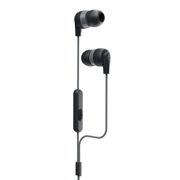 SkullCandy Inkd+ In-Ear Earphones With Microphone – Black/Green