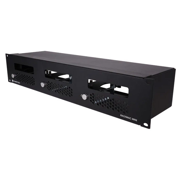 Sonnet RackMac Mini (2024+) 2U Rack Kit For 3 Mac Minis (M4+) - Black