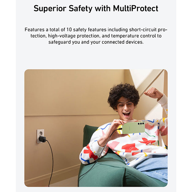 Anker 312 1 Port Fast Charger 25W PD Wall Charger – Black