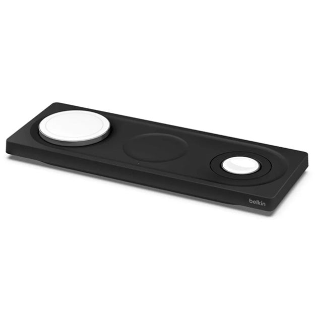 Belkin BoostCharge Pro 15W 3-In-1 Wireless Charging Pad - Black
