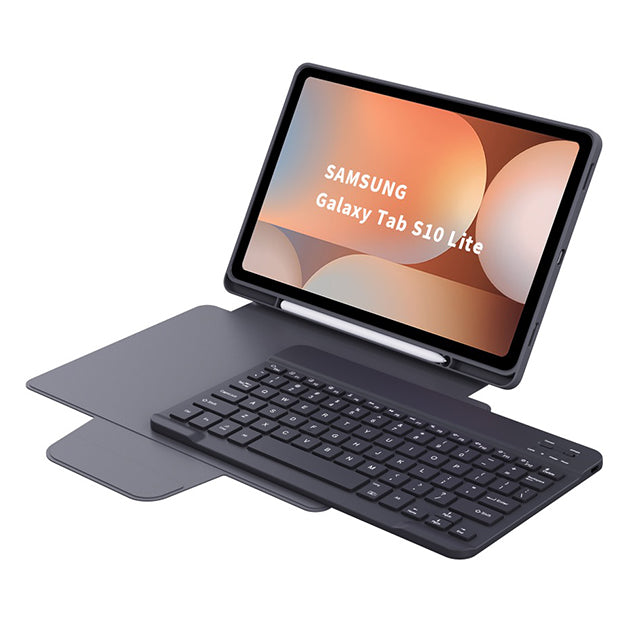 Samsung 2-In-1 Bluetooth Keyboard Cover For Samsung Galaxy Tab S10 Lite / S10 FE - Black
