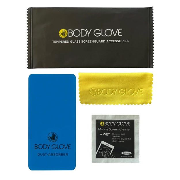 Body Glove Front Tempered Glass Sceen Protector For Apple iPhone DUO - Clear