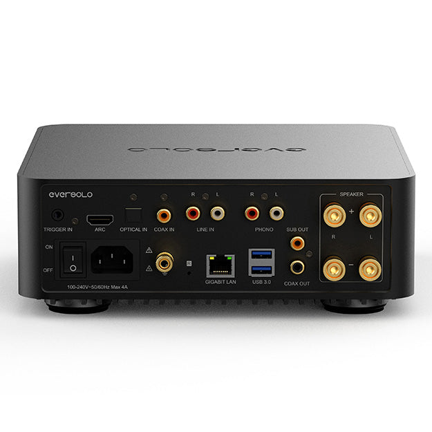 Eversolo Play CD All-In-One Music Streamer With Amplifier - Black