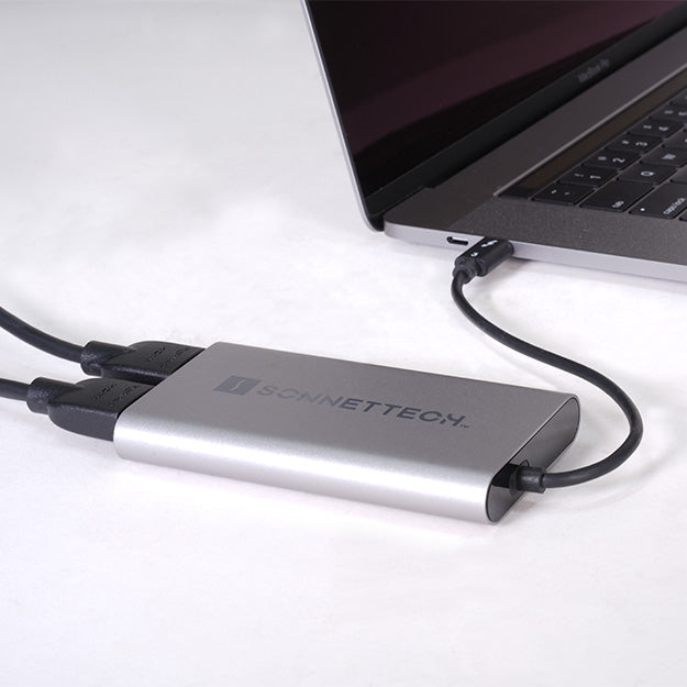 Sonnet Thunderbolt Dual 4K 60Hz HDMI 2.1 Adapter - Silver
