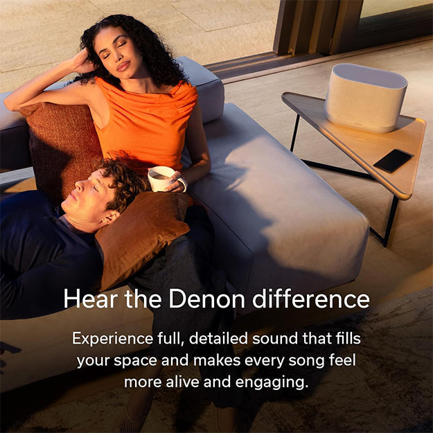 Denon Home 400 Wireless Smart Speaker (Bluetooth, Wi-Fi & AirPlay 2)