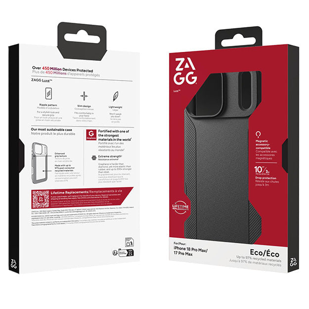 Zagg Luxe MagSafe Case For Apple iPhone 18 PRO MAX / 17 PRO MAX