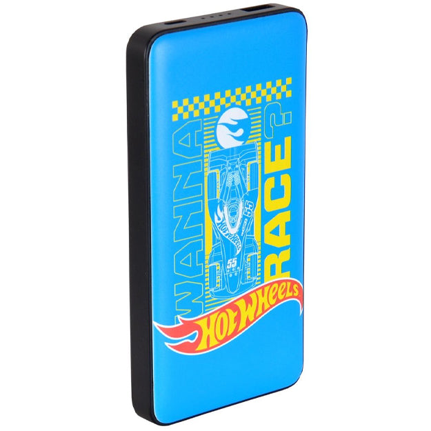 Mattel 10 000mAh PD Powerbank - Hot Wheels Range