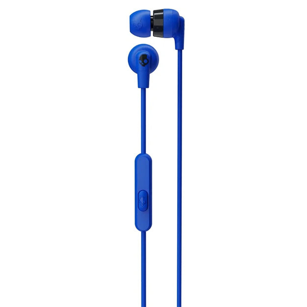 SkullCandy Inkd+ In-Ear Earphones With Microphone – Black/Green