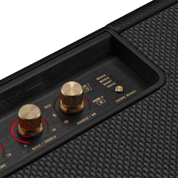 Marshall Heston 120 Dolby Atmos Soundbar - Black