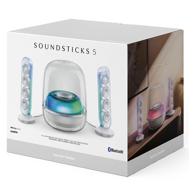 Harman Kardon SoundSticks 5 2.1 Channel Bluetooth Speaker With HDMI