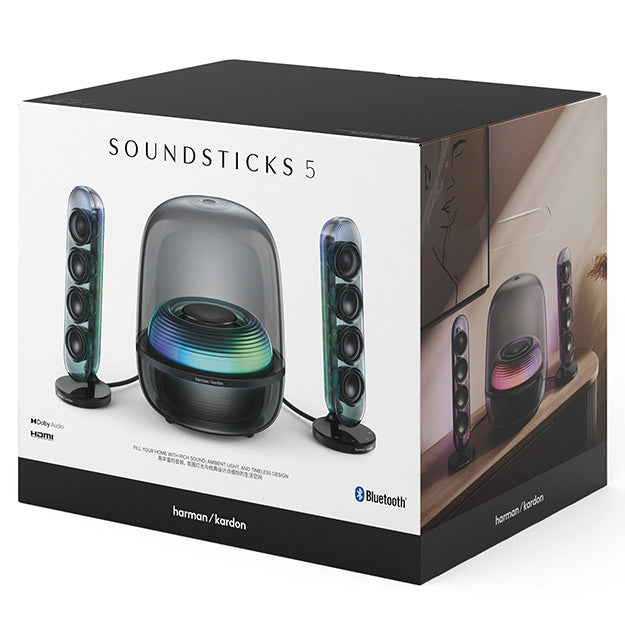 Harman Kardon SoundSticks 5 2.1 Channel Bluetooth Speaker With HDMI