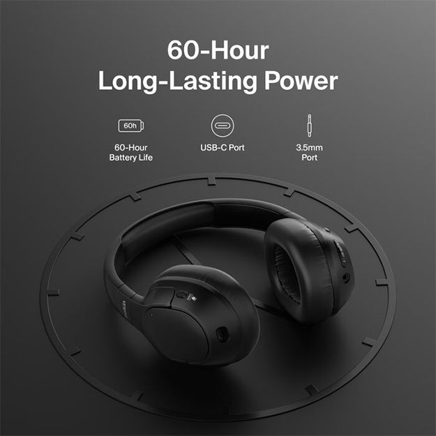 Belkin SoundForm Isolate Noise Cancelling Over-Ear Bluetooth Headphones