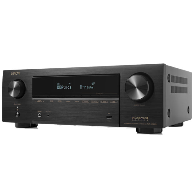 Polk ES55 5.1 System Bundle With Denon AVRX1800H Network AV Receiver - Black