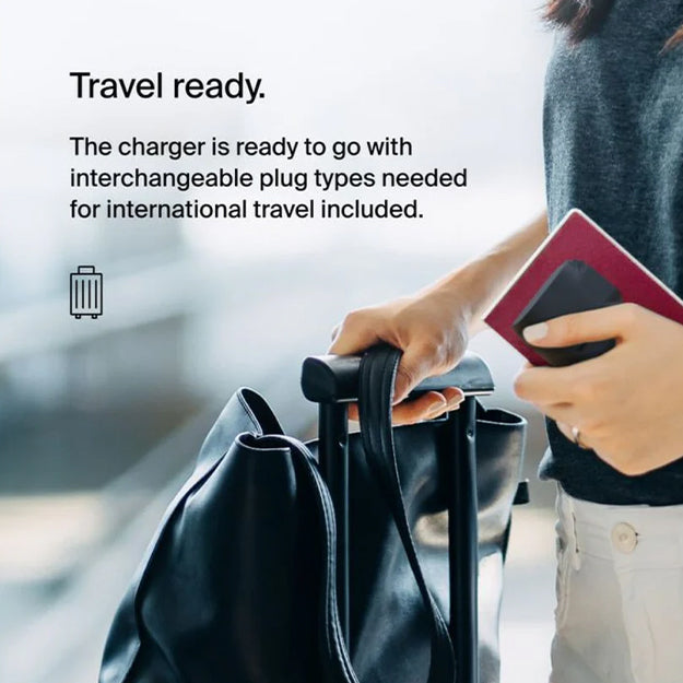 Belkin BoostCharge Hybrid 25W Wall Charger With 5000mAh Power Bank - Black