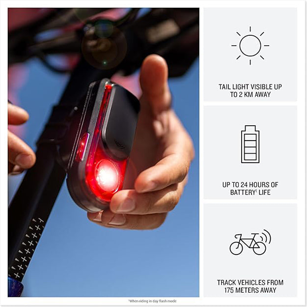 Garmin Varia RearVue 820 Radar Tail Light - Black