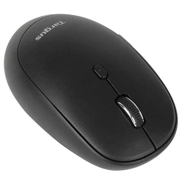 Targus Midsize Comfort Multi-Device Antimicrobial Wireless Mouse - Black