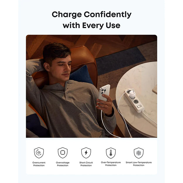 Anker Zolo 30W Compact USB-C GaN Charger - White