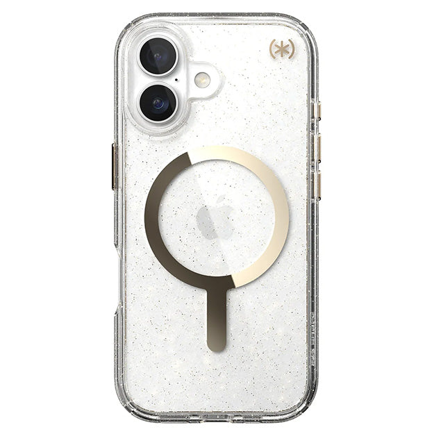 Speck Presidio Lux Glitter Case With MagSafe For iPhone 17