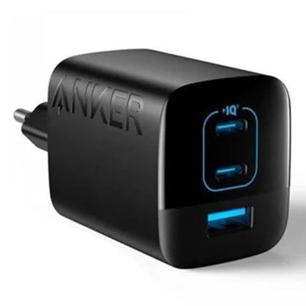 Anker 336 67W GaN 3 Port Fast Charge Wall Charger - Black