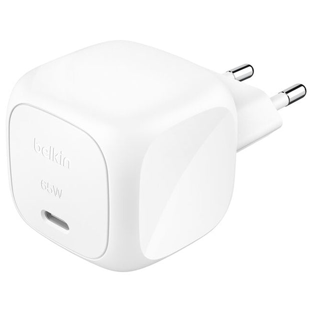 Belkin 65W BoostCharge Mobile Device AC Fast Charging Indoor Wall Charger - White