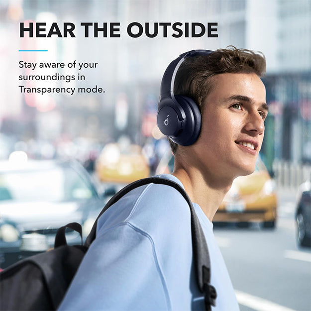 Anker Soundcore Q20i Hybrid Active Noise Cancelling Over-Ear Bluetooth Headphones